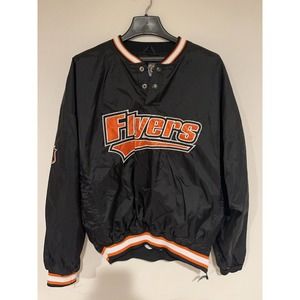 Vintage Philadelphia Flyers NHL STARTER Hockey Jacket Windbreaker Pullover XL